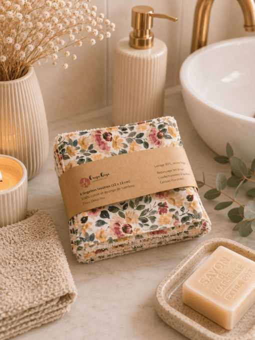 Lot de 6 lingettes Aurore