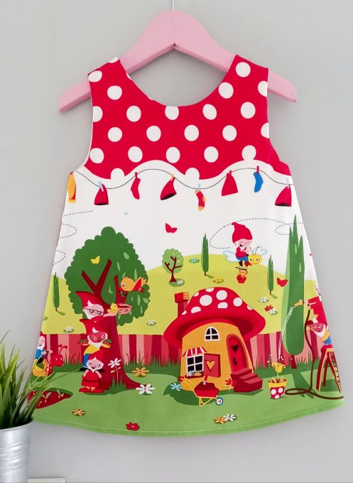 Robe "Village des lutins"