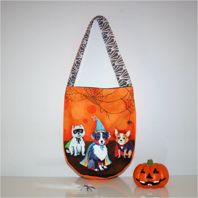 Sac Halloween orange